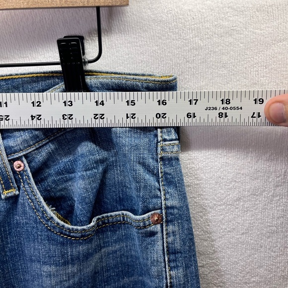 Levi’s Signature S67 Athletic Jeans Mens 32/34 NWT Blue Stretch Denim Pants 2339 - Picture 4 of 9